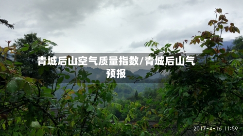 青城后山空气质量指数/青城后山气预报