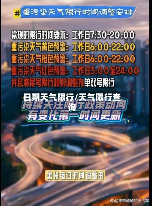 日期天气限行/天气限行查询-第3张图片