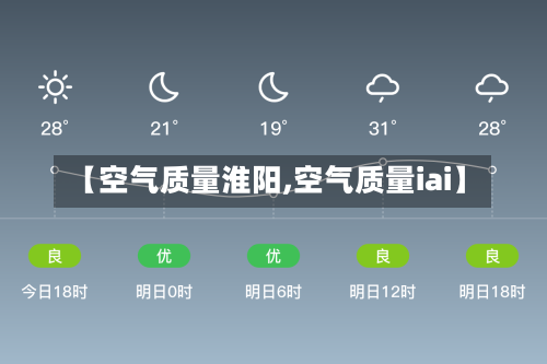 【空气质量淮阳,空气质量iai】
