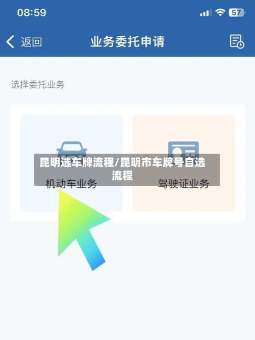 昆明选车牌流程/昆明市车牌号自选流程